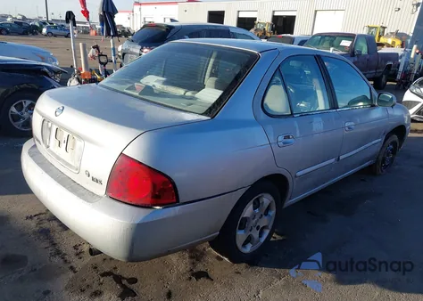 2005 Nissan Sentra 1.8S из США, поврежденный, VIN 3N1CB51D65L454448